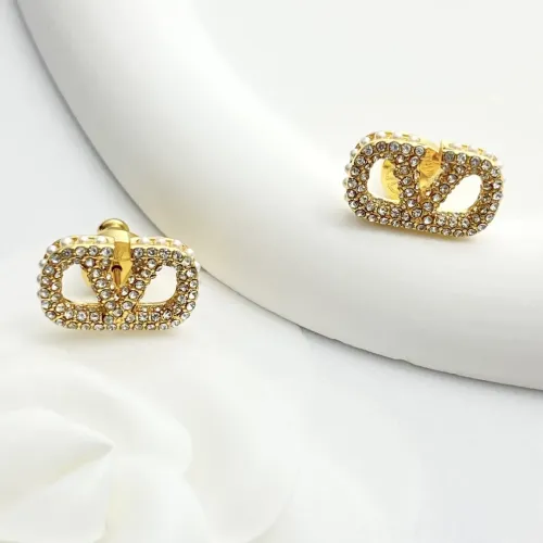 Replica Valentino Earrings For Women #1425710 $34.00 USD for Wholesale