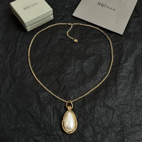Replica Alexander McQueen Necklaces #1425783 $45.00 USD for Wholesale