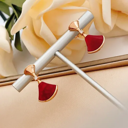 Replica Bvlgari Earrings For Women #1425867 $32.00 USD for Wholesale