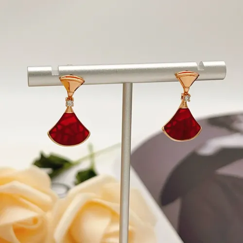 Replica Bvlgari Earrings For Women #1425867 $32.00 USD for Wholesale