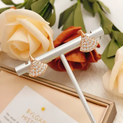 Replica Bvlgari Earrings For Women #1425890 $32.00 USD for Wholesale