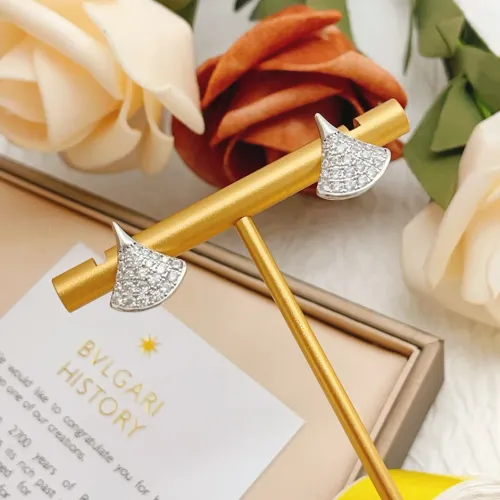 Replica Bvlgari Earrings For Women #1425891 $32.00 USD for Wholesale