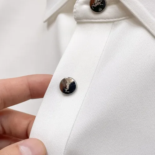 Replica Yves Saint Laurent YSL T-shirts Short Sleeved For Men #1426833 $48.00 USD for Wholesale