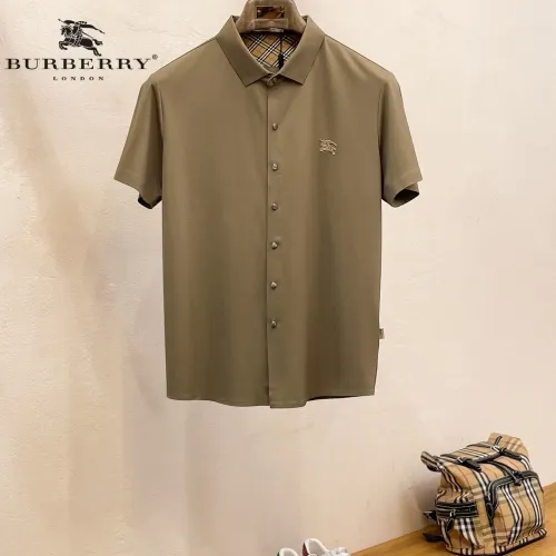 Burberry Shirts Short Sleeved For Men #1426886