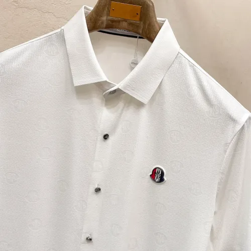 Replica Moncler Shirts Short Sleeved For Men #1426928 $52.00 USD for Wholesale