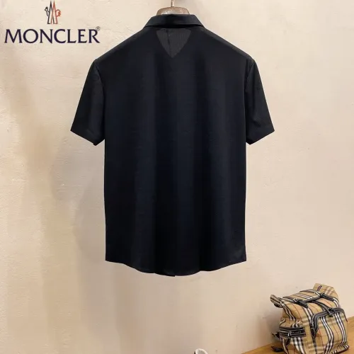 Replica Moncler Shirts Short Sleeved For Men #1426931 $52.00 USD for Wholesale
