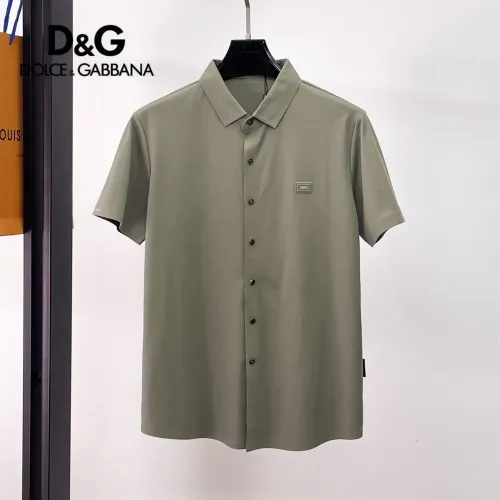 Dolce & Gabbana D&G Shirts Short Sleeved For Men #1426937