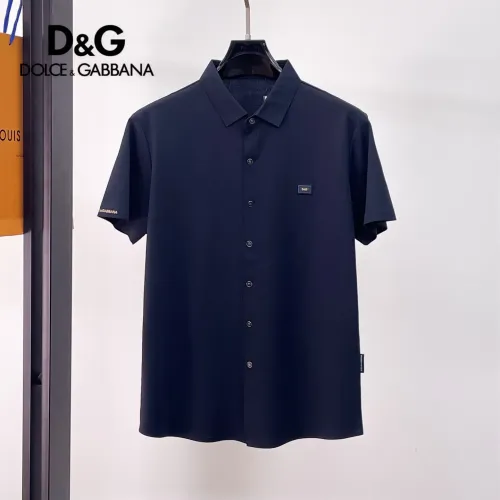 Dolce & Gabbana D&G Shirts Short Sleeved For Men #1426938
