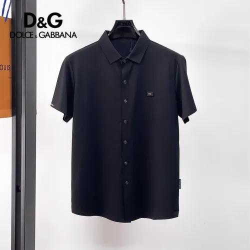 Dolce & Gabbana D&G Shirts Short Sleeved For Men #1426939