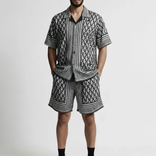 Replica Versace Tracksuits Short Sleeved For Men #1426950 $76.00 USD for Wholesale