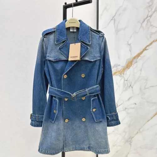 Burberry Coats Long Sleeved For Women #1427086