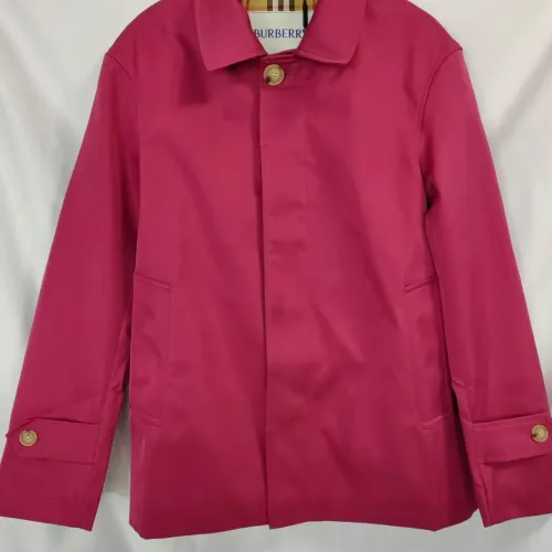 Burberry Trench Coat Long Sleeved For Women #1427103