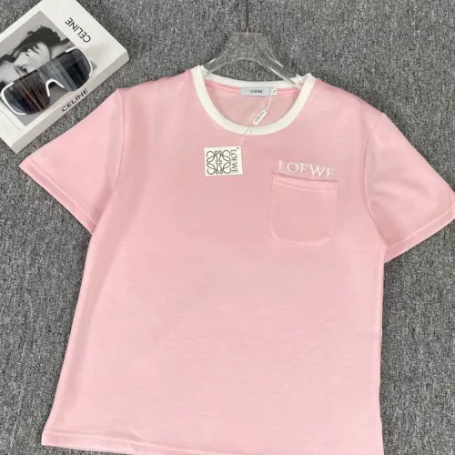 Replica LOEWE Tracksuits Short Sleeved For Women #1427397 $88.00 USD for Wholesale