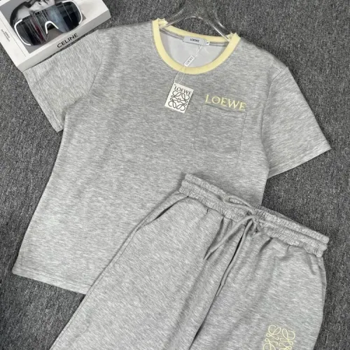 Replica LOEWE Tracksuits Short Sleeved For Women #1427398 $88.00 USD for Wholesale