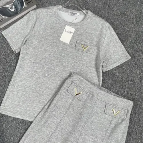 Replica Valentino Tracksuits Short Sleeved For Women #1427425 $88.00 USD for Wholesale