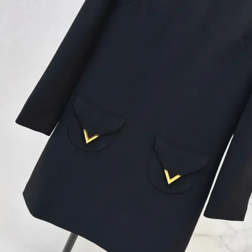 Replica Valentino Dresses Long Sleeved For Women #1427443 $76.00 USD for Wholesale