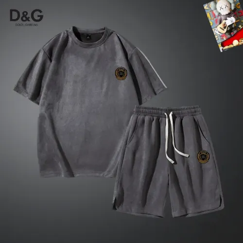 Dolce & Gabbana D&G Tracksuits Short Sleeved For Men #1427448