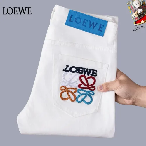 Replica LOEWE Jeans For Men #1427499 $48.00 USD for Wholesale