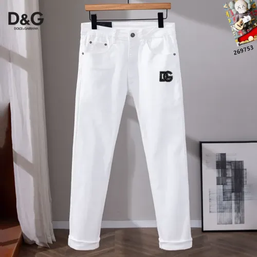 Replica Dolce & Gabbana D&G Jeans For Men #1427508 $48.00 USD for Wholesale