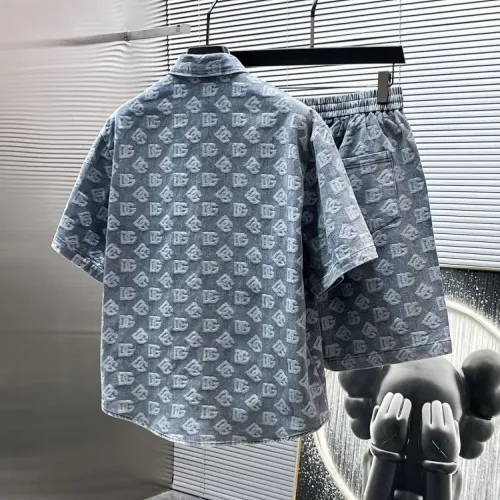 Replica Dolce & Gabbana D&G Tracksuits Short Sleeved For Men #1428338 $68.00 USD for Wholesale