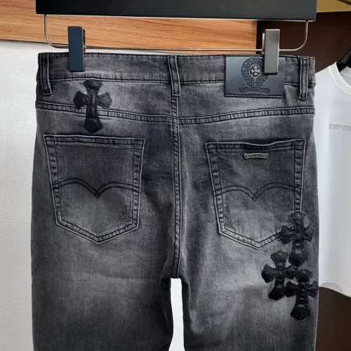 Replica Chrome Hearts Jeans For Men #1428585 $48.00 USD for Wholesale