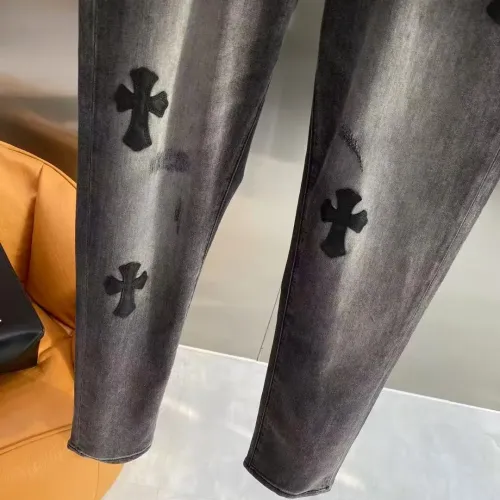 Replica Chrome Hearts Jeans For Men #1428595 $52.00 USD for Wholesale