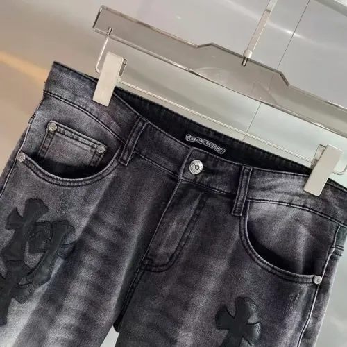 Replica Chrome Hearts Jeans For Men #1428595 $52.00 USD for Wholesale