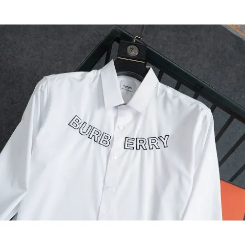 Replica Burberry Shirts Long Sleeved For Men #1428960 $48.00 USD for Wholesale