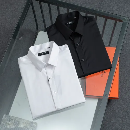 Replica Burberry Shirts Long Sleeved For Men #1428962 $48.00 USD for Wholesale