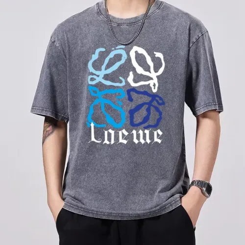 Replica LOEWE T-Shirts Short Sleeved For Men #1429526 $45.00 USD for Wholesale