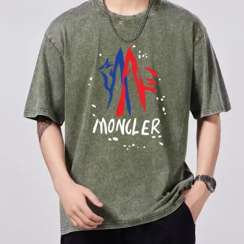 Moncler T-Shirts Short Sleeved For Men #1429553