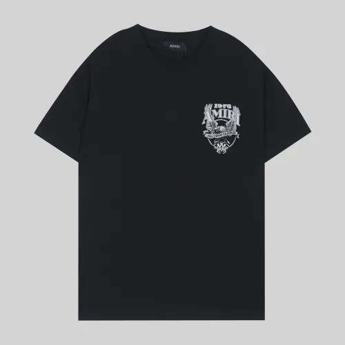 Replica Amiri T-Shirts Short Sleeved For Unisex #1429589 $32.00 USD for Wholesale