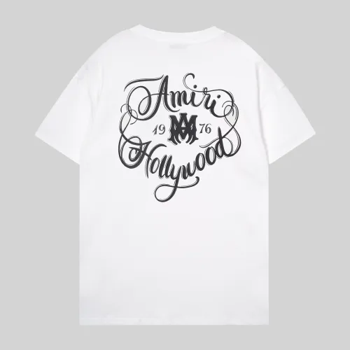 Replica Amiri T-Shirts Short Sleeved For Unisex #1429592 $32.00 USD for Wholesale