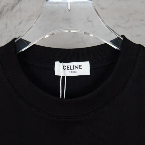Replica Celine T-Shirts Short Sleeved For Unisex #1430123 $36.00 USD for Wholesale