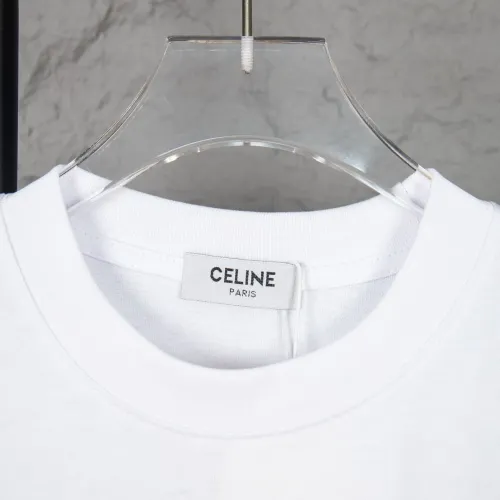 Replica Celine T-Shirts Short Sleeved For Unisex #1430124 $36.00 USD for Wholesale