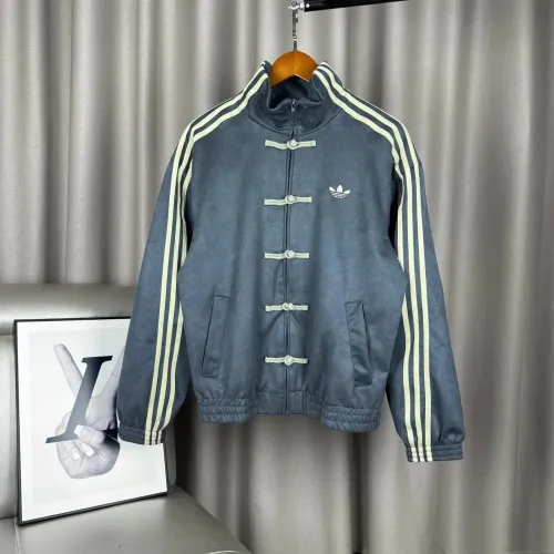 Adidas Jackets Long Sleeved For Unisex #1430252