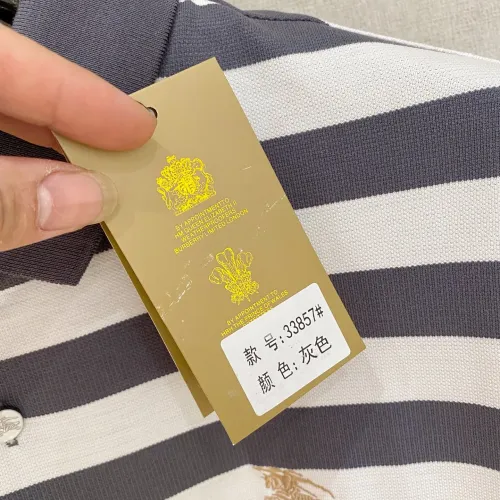 Replica Burberry T-Shirts Short Sleeved For Men #1430264 $80.00 USD for Wholesale