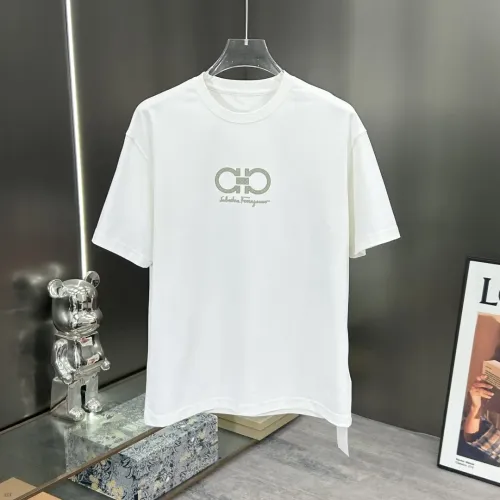 Salvatore Ferragamo T-Shirts Short Sleeved For Men #1430333