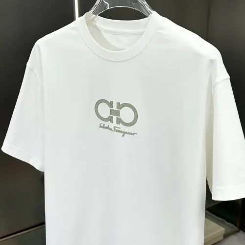 Replica Salvatore Ferragamo T-Shirts Short Sleeved For Men #1430333 $56.00 USD for Wholesale