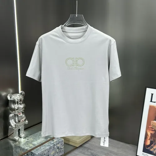 Salvatore Ferragamo T-Shirts Short Sleeved For Men #1430334, $56.00 USD, [ITEM#1430334], Salvatore Ferragamo T-Shirts
