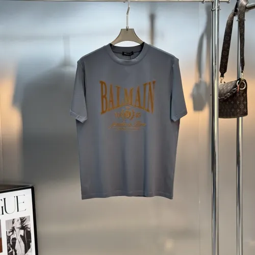 Balmain T-Shirts Short Sleeved For Men #1430382