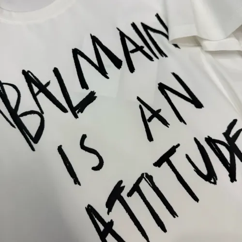 Replica Balmain T-Shirts Short Sleeved For Unisex #1430505 $72.00 USD for Wholesale
