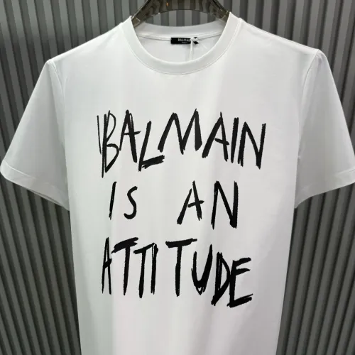 Replica Balmain T-Shirts Short Sleeved For Unisex #1430505 $72.00 USD for Wholesale