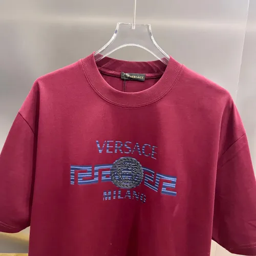 Replica Versace T-Shirts Short Sleeved For Unisex #1430608 $38.00 USD for Wholesale