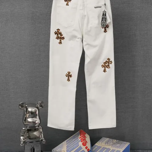 Replica Chrome Hearts Jeans For Men #1430762 $48.00 USD for Wholesale