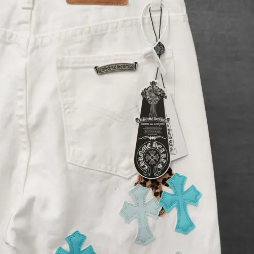 Replica Chrome Hearts Jeans For Men #1430765 $52.00 USD for Wholesale