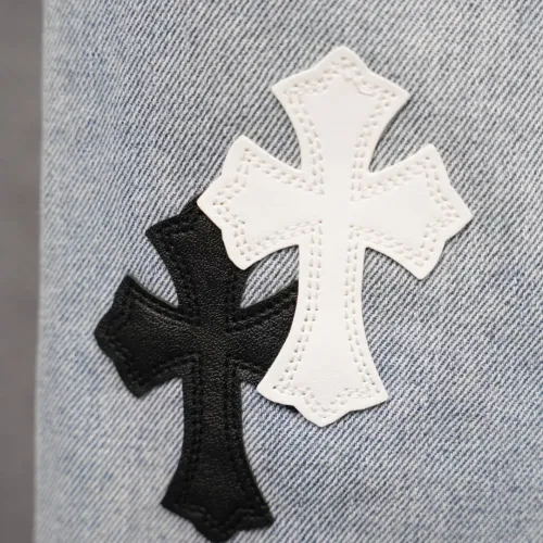 Replica Chrome Hearts Jeans For Men #1430766 $52.00 USD for Wholesale