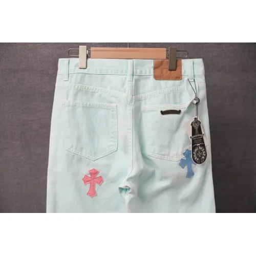 Replica Chrome Hearts Jeans For Men #1430769 $52.00 USD for Wholesale