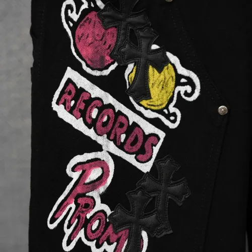 Replica Chrome Hearts Jeans For Men #1430772 $52.00 USD for Wholesale