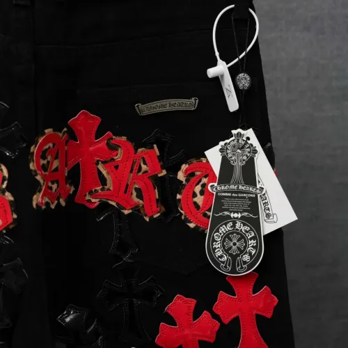 Replica Chrome Hearts Jeans For Men #1430773 $52.00 USD for Wholesale